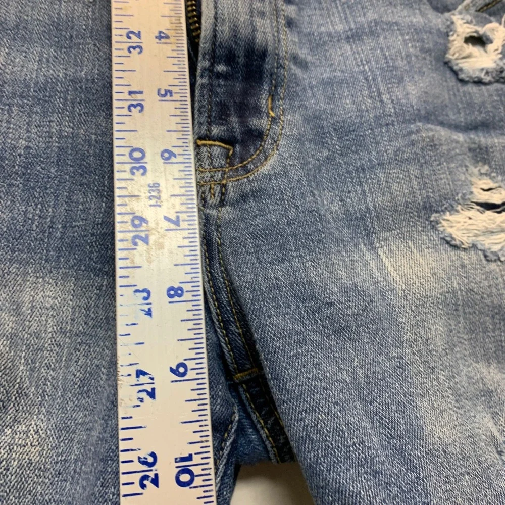 American Eagle Denim Shorts Mens 30 Blue Excellent Distressed Ne(x)t Level Flex